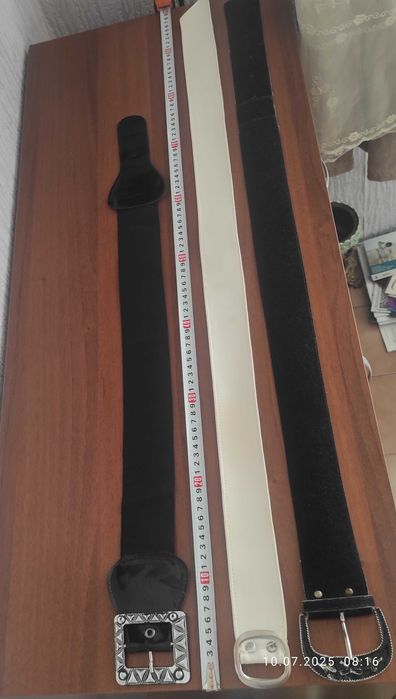 КОЛАНИ дамски бял и черни, широки, супер евтино