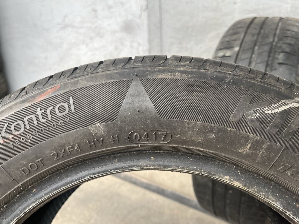 2 бр. летни гуми 185/60/14 Hankook DOT 0417 4+ mm