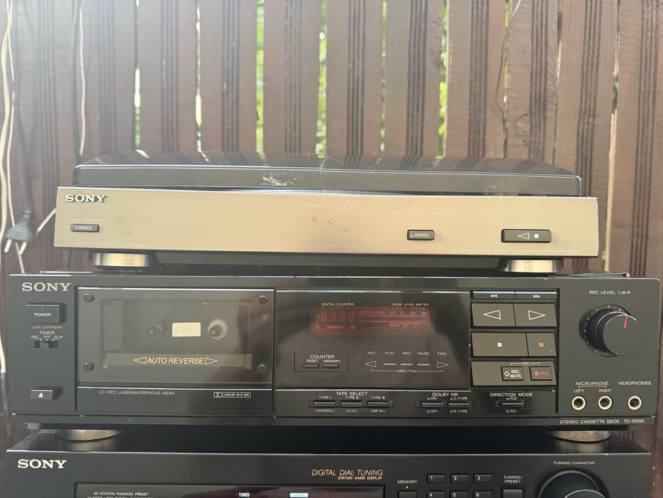 Linie sony amp cd tuner deck pick-up
