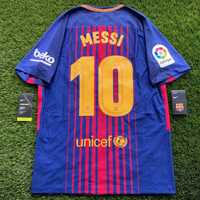Tricou fotbal Nike Barcelona 2017/18 - Messi 10