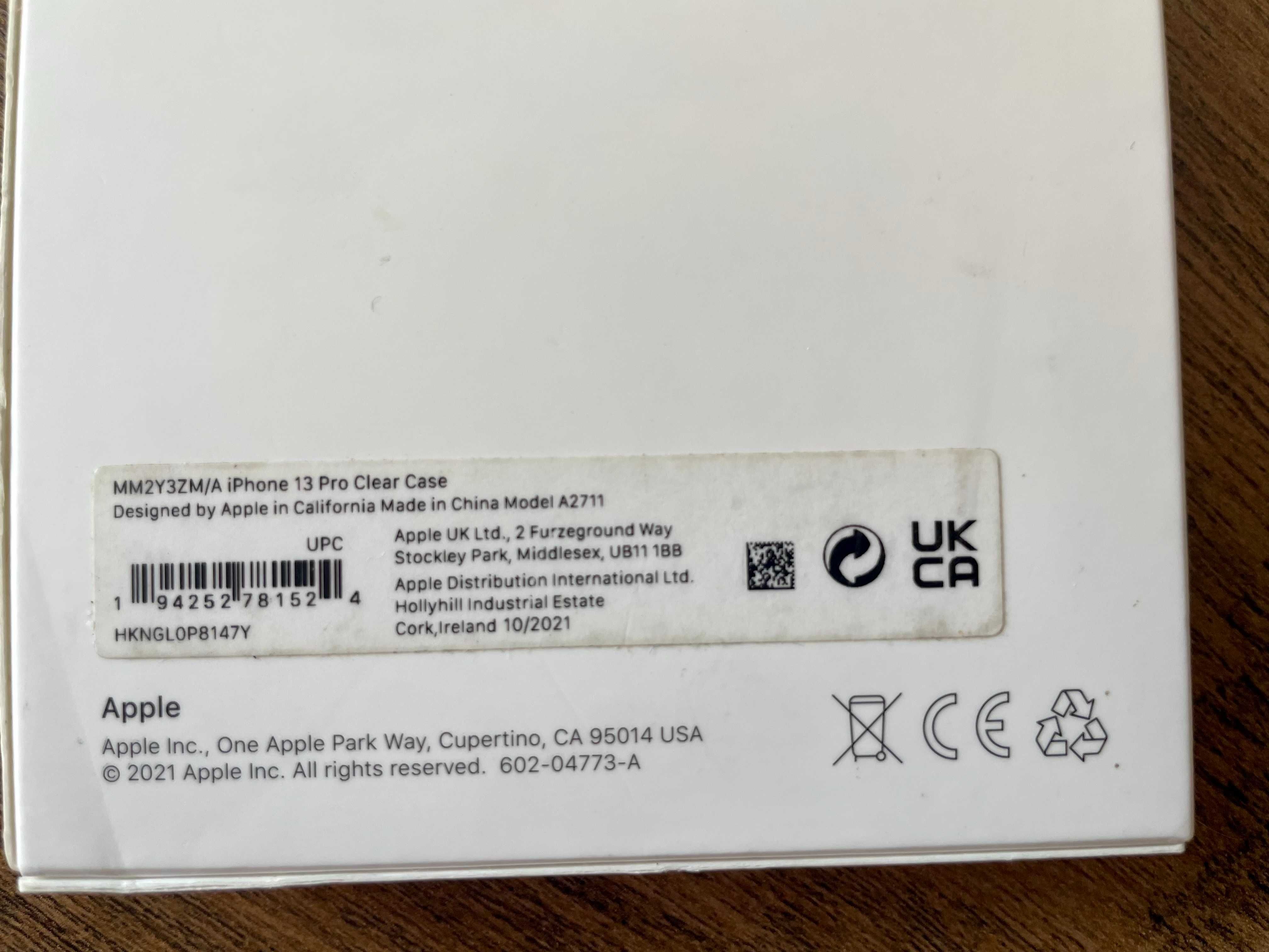 Oригинален Apple iPhone 13 Pro  Clear Case with MagSafe