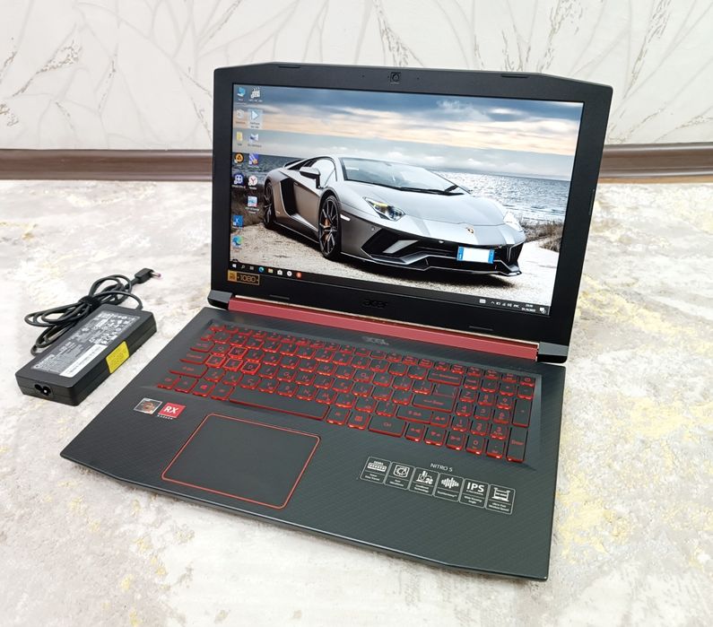 НОУТБУК Acer Nitro 5, ДЁШЕВО Ryzen 5/RX560X.