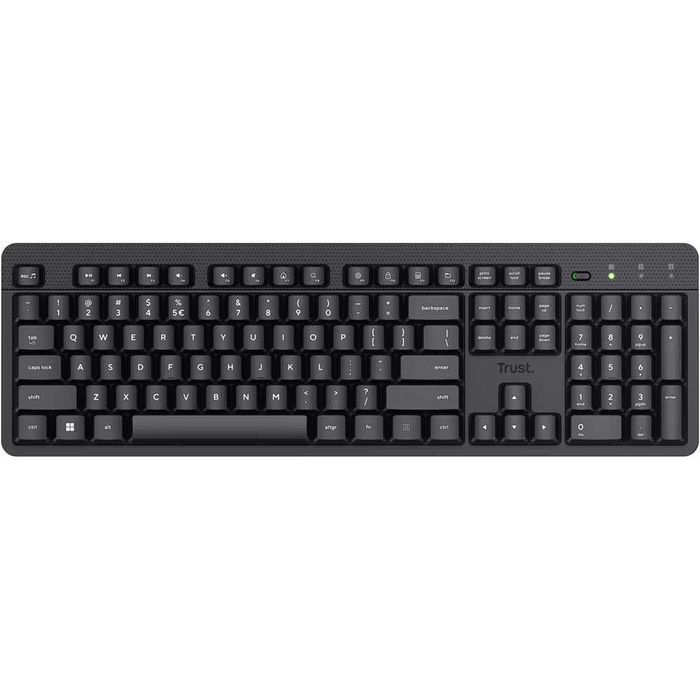 Tastatura wireless Trust Ody II 25011 neagra Sigilata cu garantie 2 an