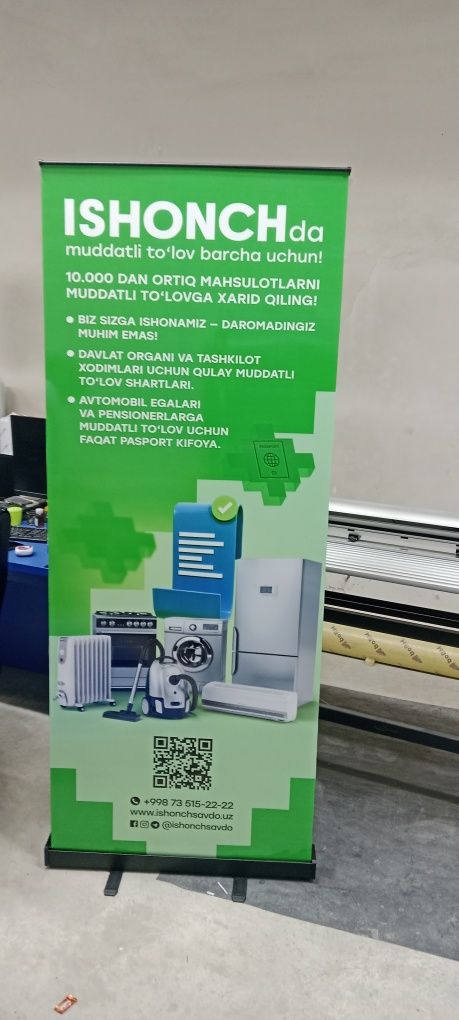 Reklama & Paligrafiya xizmatlari
