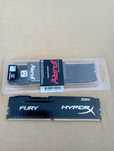 Memorie RAM 8Gb(2x4) DDR4 Fury HyperX