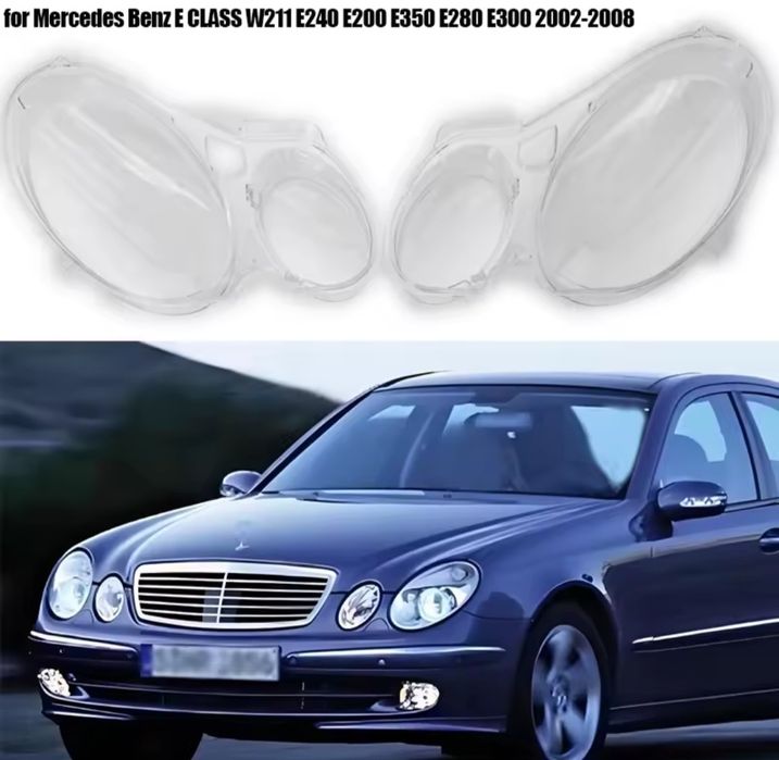 Капаци за фарове Мерцедес w211/Mercedes w211 headlights cover