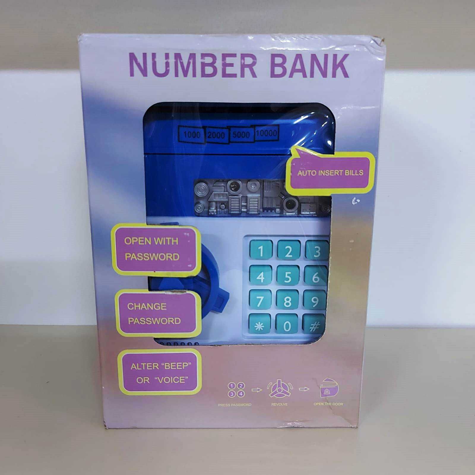 Копилка Сейф электронный Number Bank 1511 детская