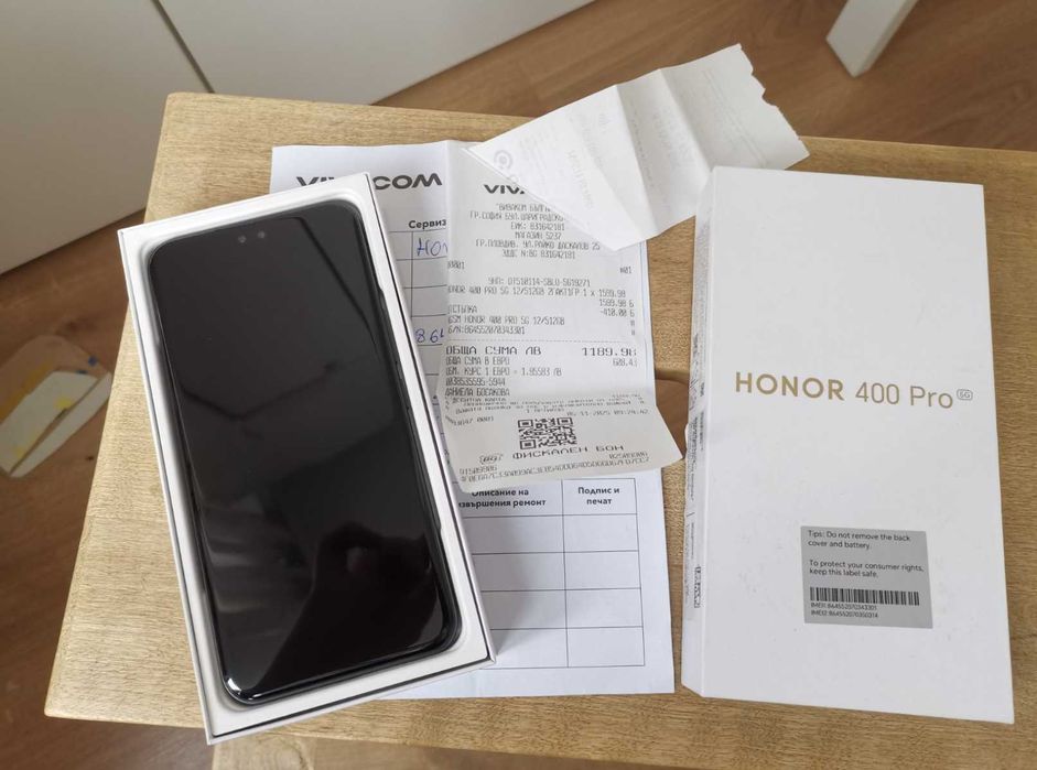 HONOR 400 PRO 12/512 неразлечим от нов, 24м гаранция