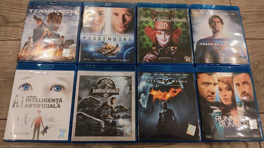 filme blu ray originale, peste 60 de titluri