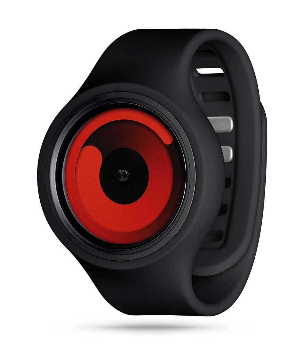 Ceas original ZIIIRO Gravity Black/Red + (nou - sigilat)