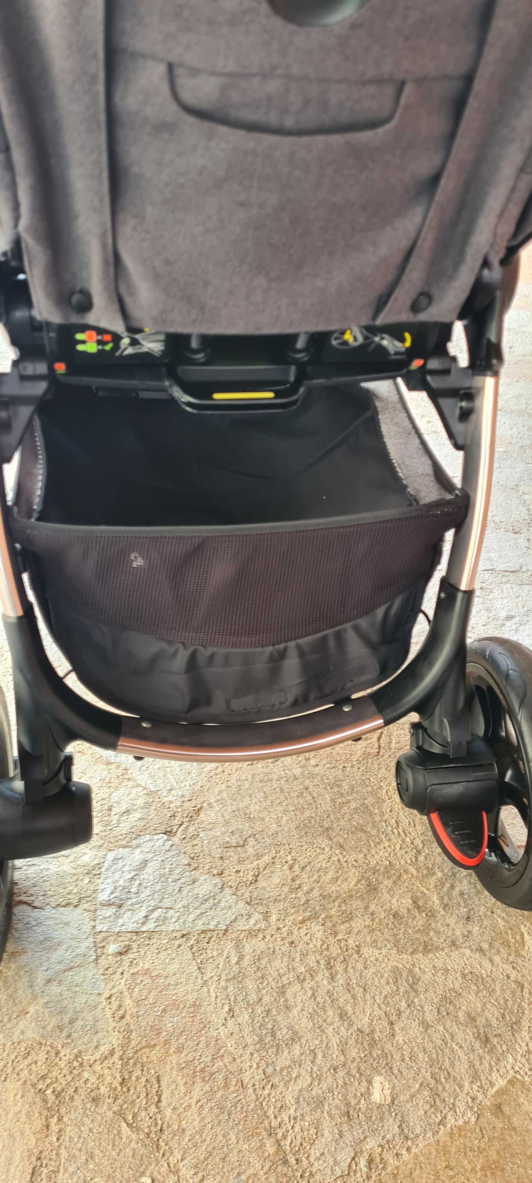 Комбинирана количка Mamas & Papas Ocarro + Кош за новородено