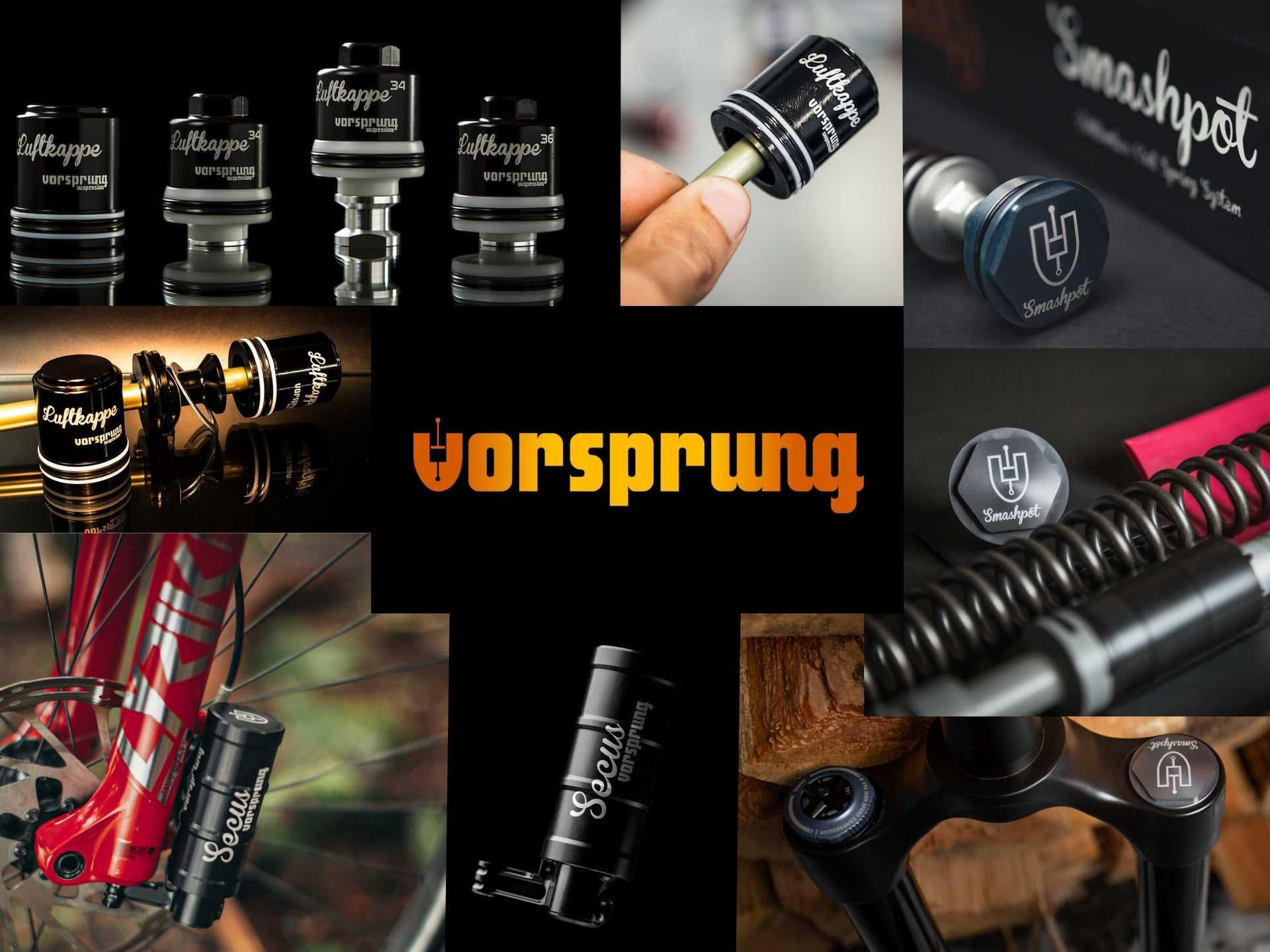 VORSPRUNG upgrade furca Luftkappe / Smashpot / Secus - shock Tractive