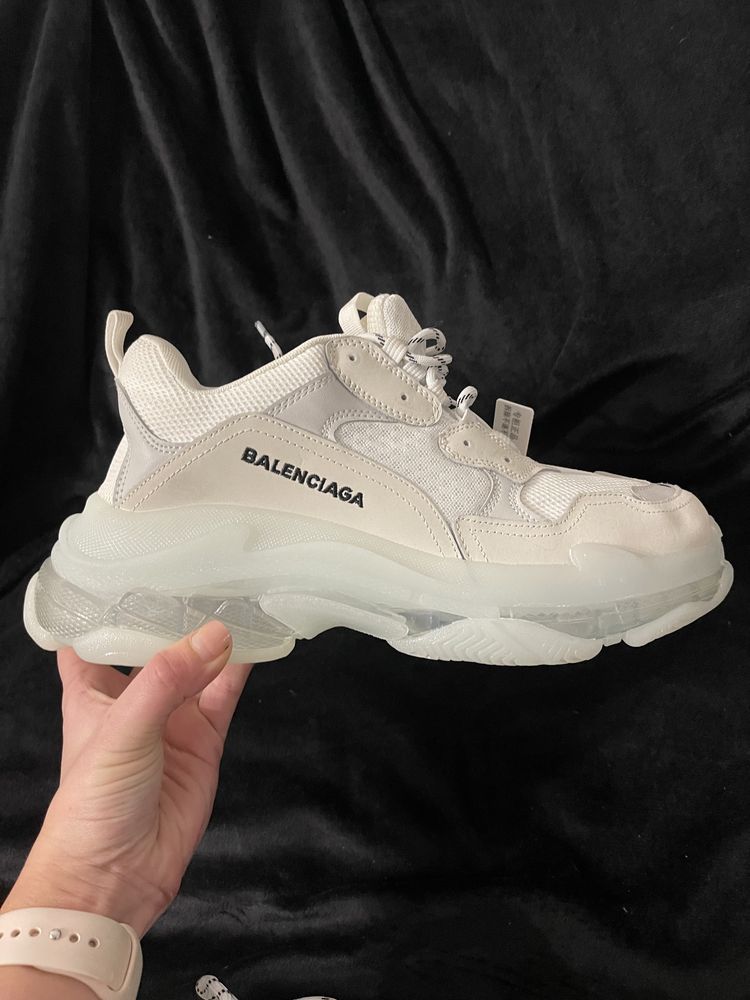 Adidași Balenciaga Triple S white, nr 44