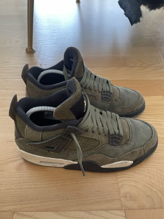 Vand Jordan 4 Retro Olive SE origianli