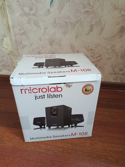 Новые колонки с сабвуфером