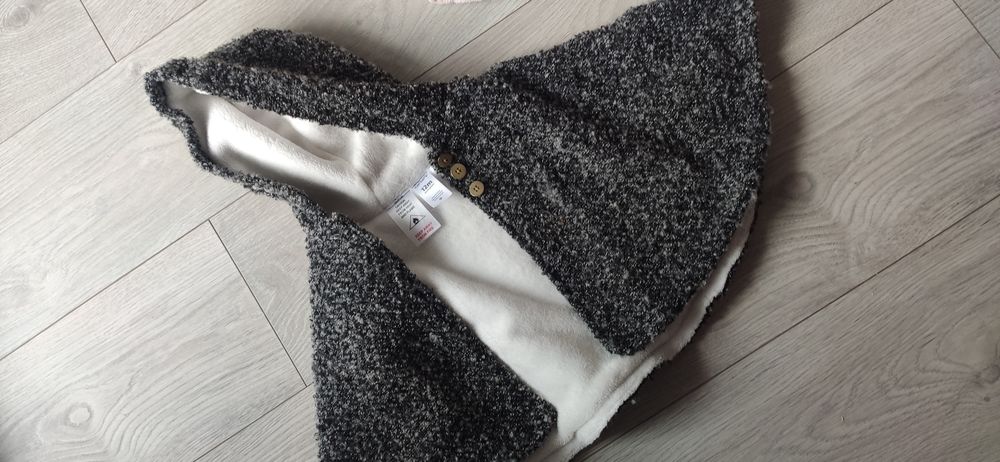 Palton H&M si Poncho Carter's, marimea 80-86