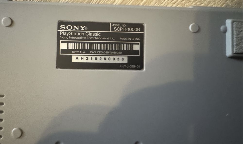 Consola Retro  Sony Playstation Classic Mini SCPH-1000R