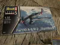 Сглобяем модел - Самолет Sturmbock FW190 A-8/R-2, танк и бои