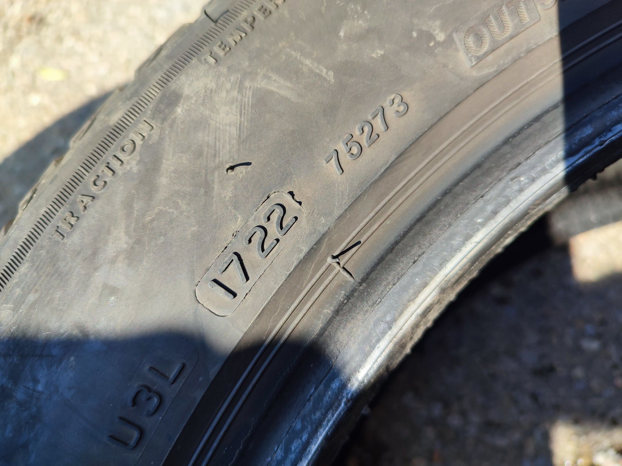 225/55/18" 2броя Bridgestone turanza 005,dot1722,7mm