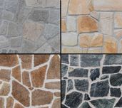 Piatra naturala de munte poligonala spartura decorativa placat pavat