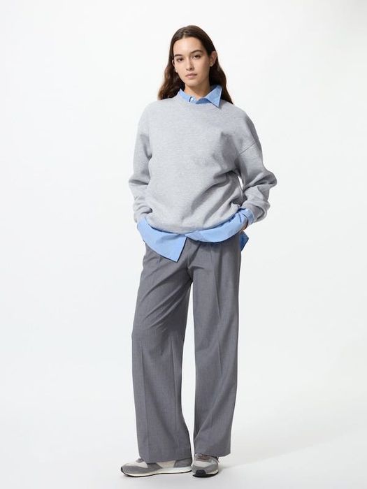 Брюки с защипами Uniqlo 2 размера