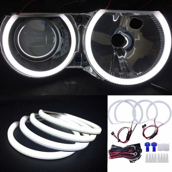 LED Светлини Ангелски Очи BMW E36, E46, E39, 5000-6000K