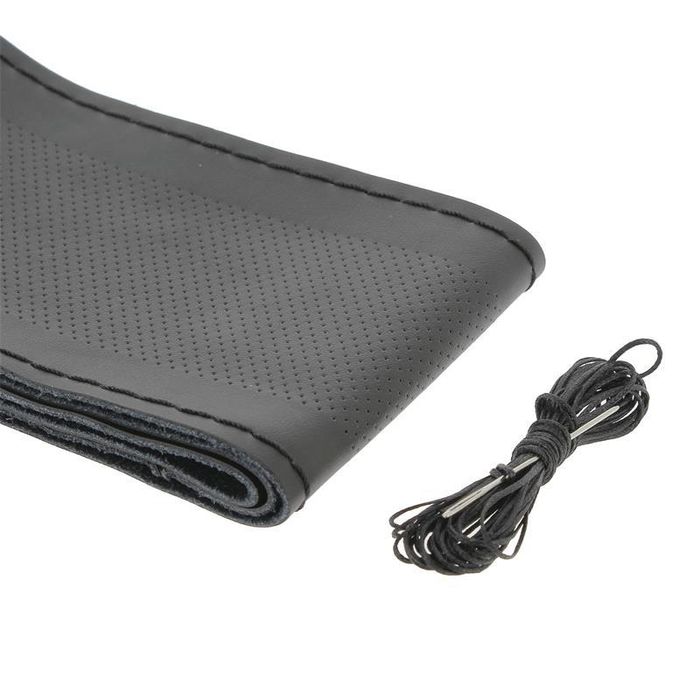 калъф за волан sumex classic cuir естествена кожа черен с черен ...