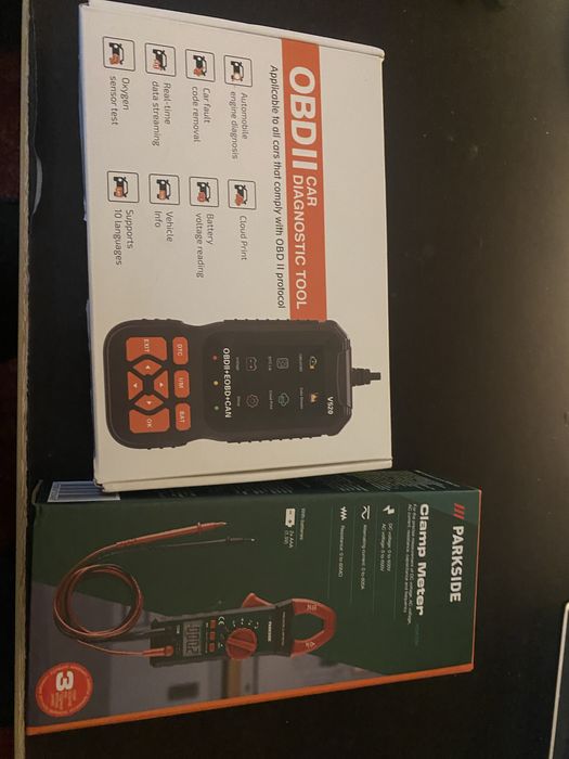 Vand multimetru digital, si scaner obd 2