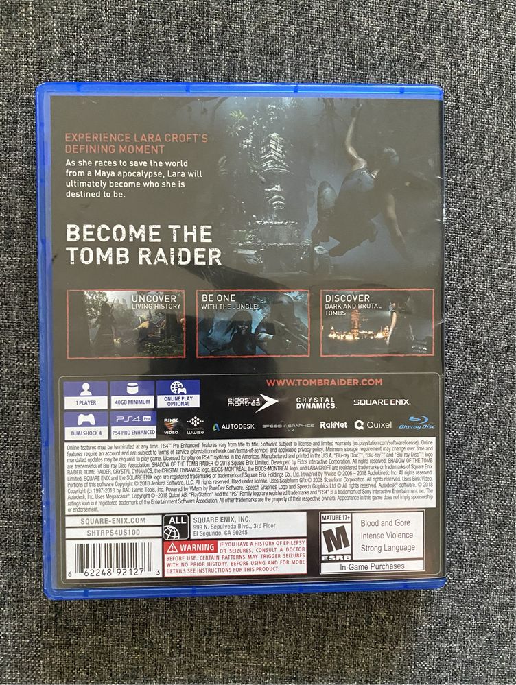 Shadow of the Tomb Raider [PS4]