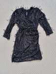 Vand rochie eleganta cu paiete made in Italy superba mar S/M