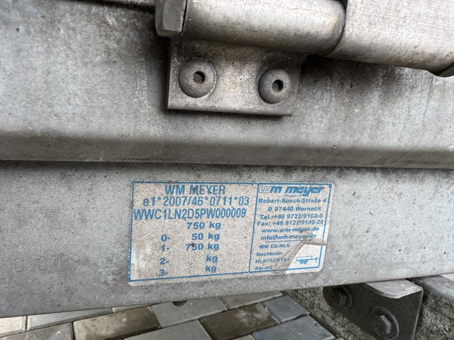 Remorca 750kg Meyer 2023