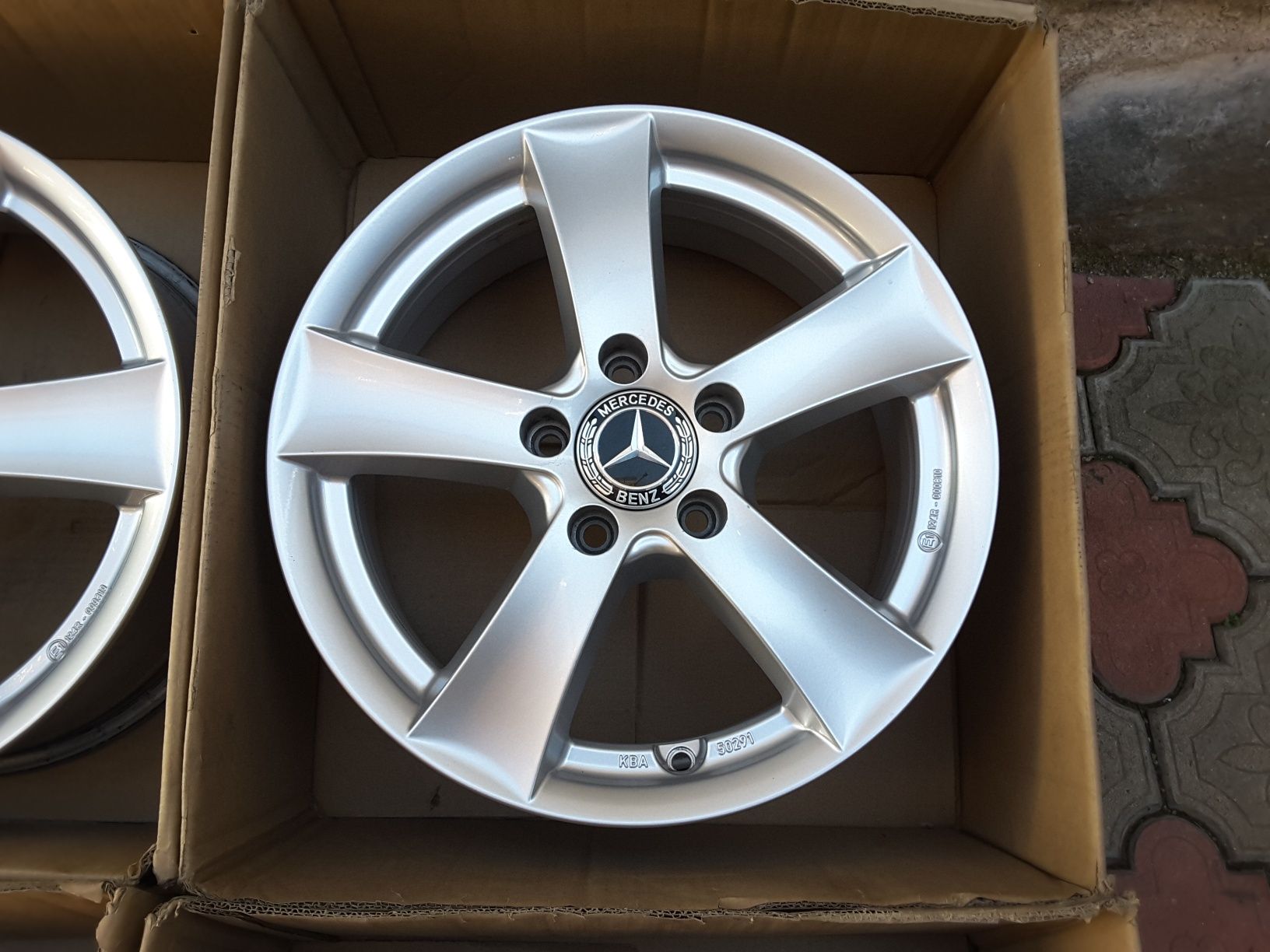 jante aliaj 16; 5x112; Mercedes V class, Vito w447, w639