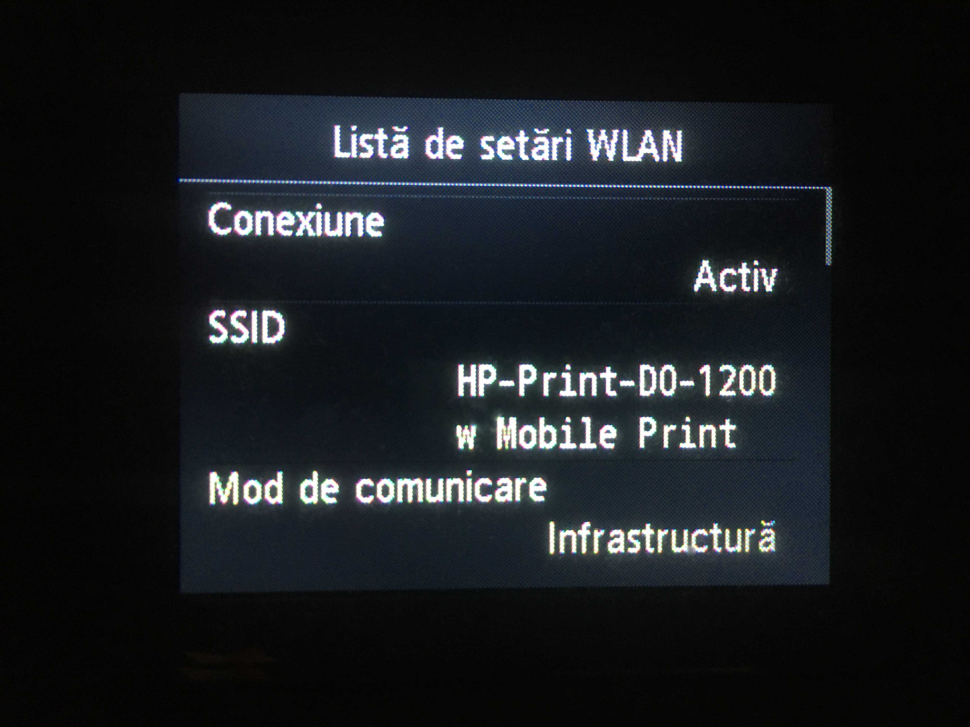 HP 1200w NFC/Wireless Mobile Print pt imprimante LAN wireless Negru