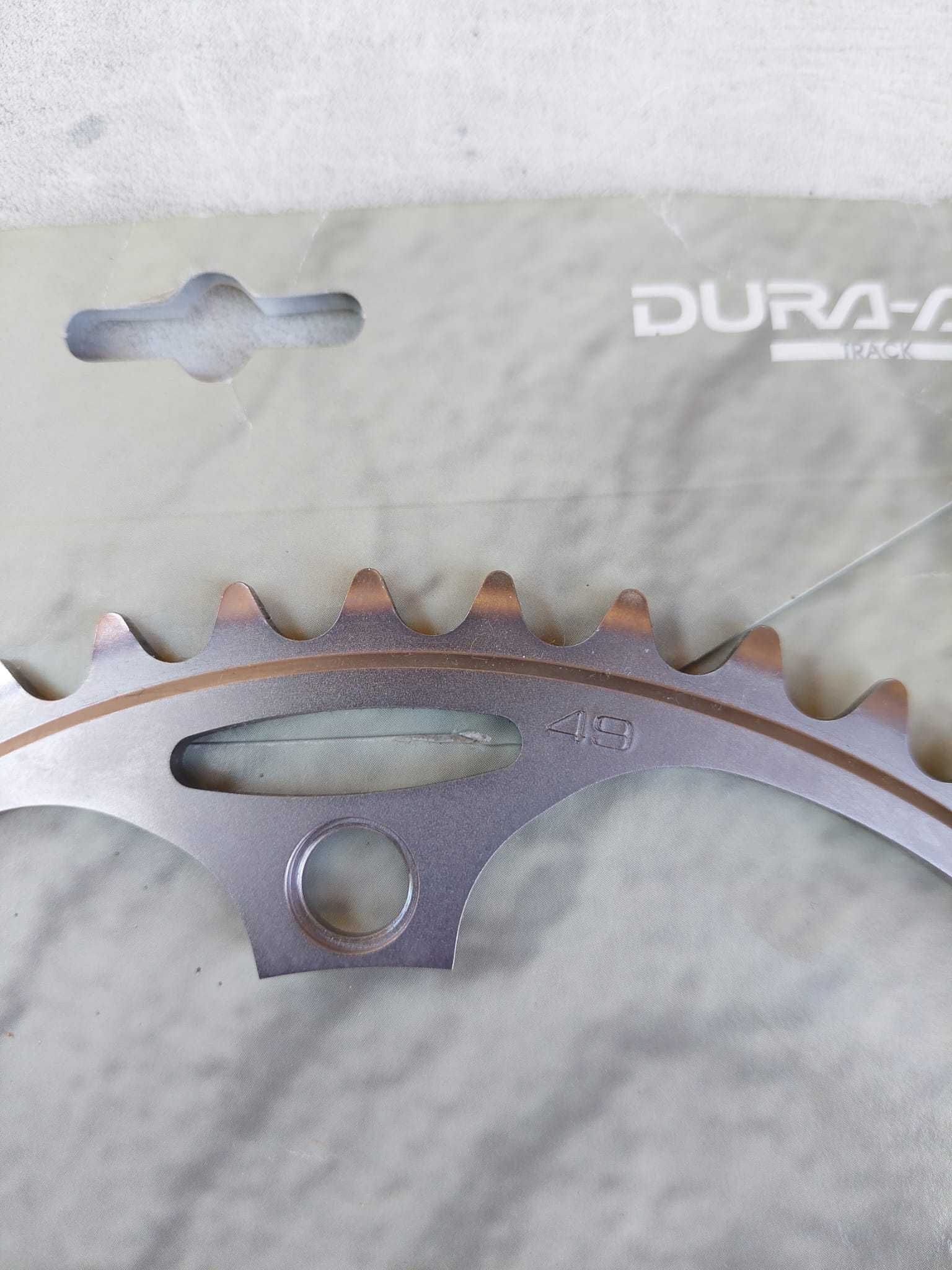 Placa Shimano Dura Ace Track, 49T, 144 BCD, NJS (single speed, fixie)