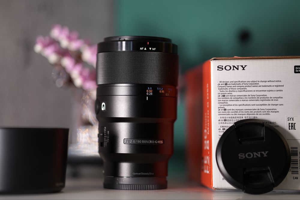 Обектив Sony FE 90mm f/2.8 Macro G OSS (SEL90M28G)