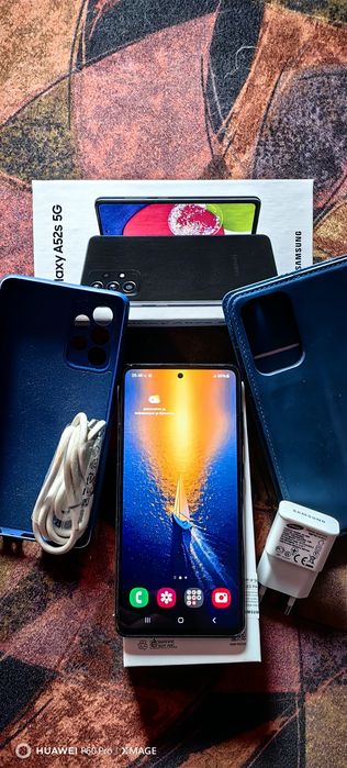 SAMSUNG Galaxy A52s 5G-Перфектно състояние.Подаръци
