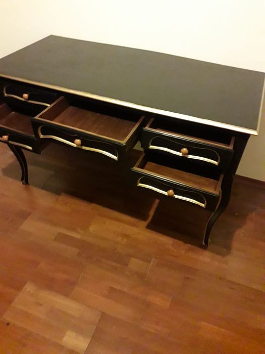 Birou din lemn masiv stil baroc