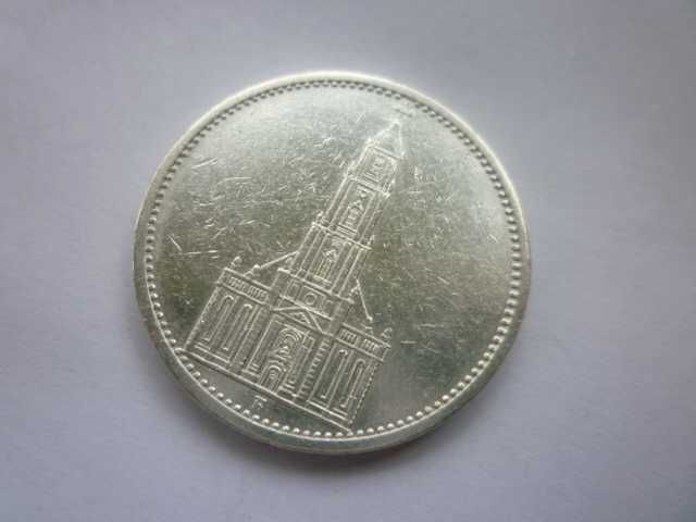 5 райхс марки 1934 година