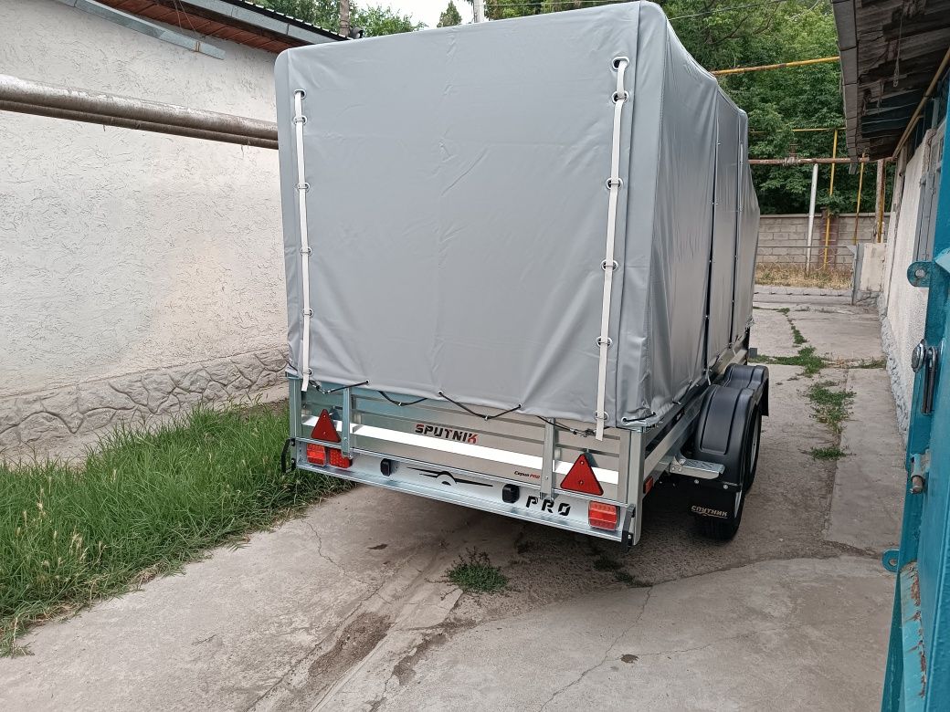 Прицеп двухосный 3 метра новый.