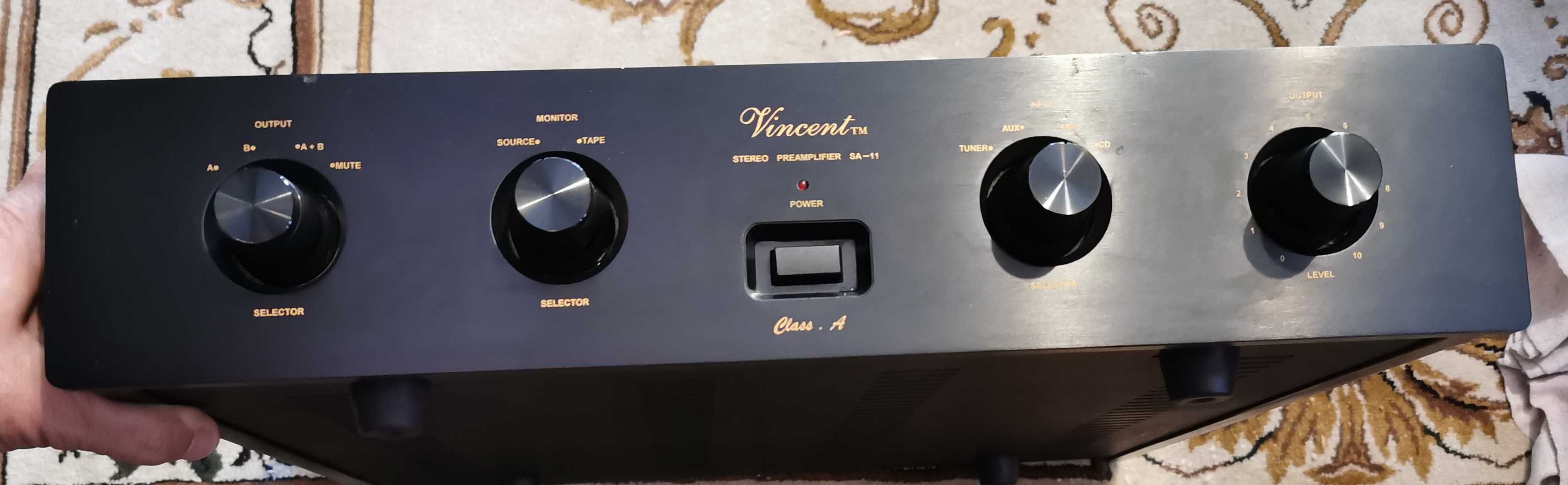 Vincent clasa A Preamplificator SA-11 și Final SP-61