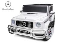 Masinuta electrica Kinderauto Mercedes G63 XXL 4x4 PREMIUM #Alb