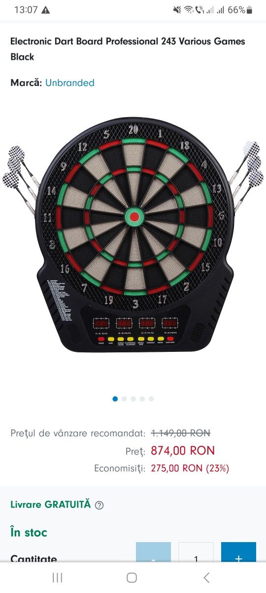 Darts  Electronic