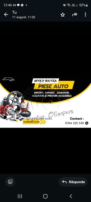 Piese și accesorii auto livrare rapida preț bun.