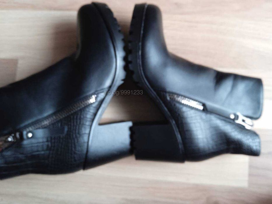 Обувки Боти дамски на ток 7 см размер 37