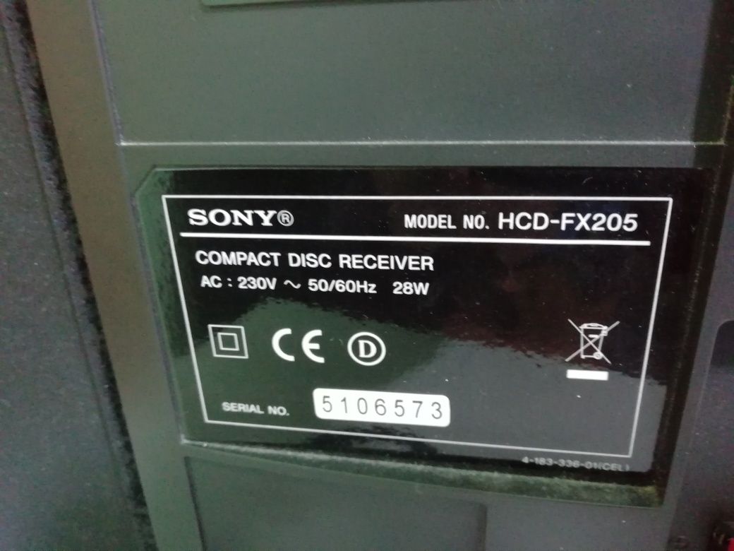 Sistem Sony stereo