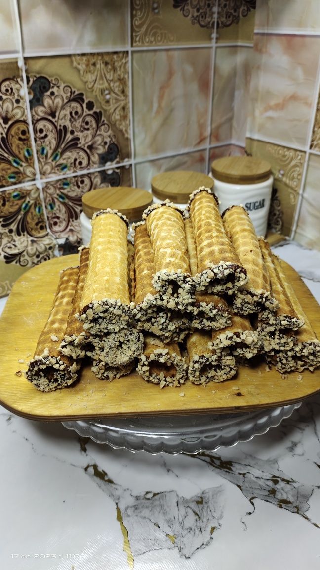 Самса,вафли,пироги