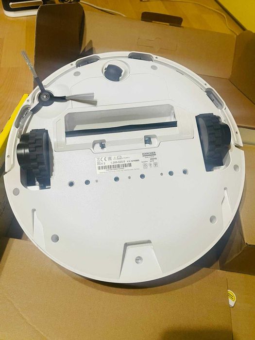 Robot aspirator Kärcher RCV 3 cu funcție de mop, laser LiDAR - defect