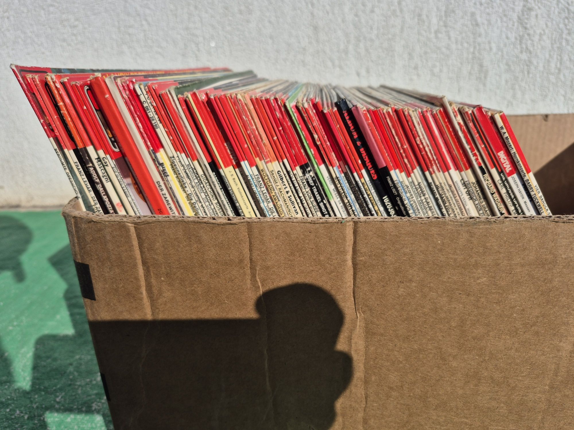Vând 100lp Discuri Vinil colectia EMI HIS MASTERS VOICE muzică clasică