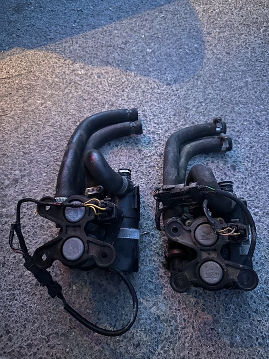 Клапана печки с доп насосос на БМВ Е34
