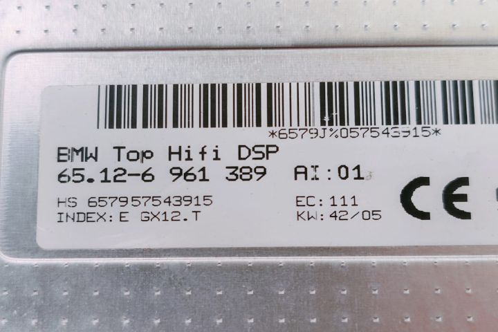 Amplificator 65126961389 BMW Seria 7 E65/E66 (facelift) seria